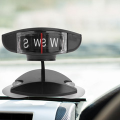 Foldable Car Compass Ball Outdoor Cycling Hiking Direction Pointing For Vehicle