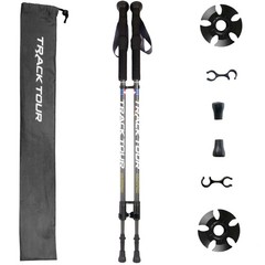 Carbon Fiber Trekking Poles Ultra Lightweight Hiking Poles Walking Sticks wit…
