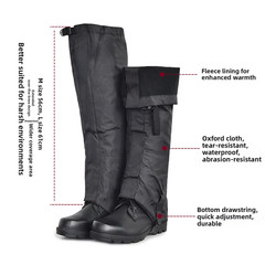 Hiking Gaiters Winter Hiking Mud-proof Splash-proof Tear-resistant Fabric