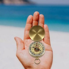 Compass Hiking Glow In The Dark Orienteering Compass Vintage Exquisite Outdoor