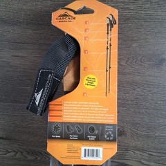 Cascade Mountain Tech Lock Cork Grip Trekking Poles NEW Model# TPALQLCORK2