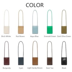 Stylish Crossbody Bag for Everyday Essentials Perfect Size for Any Dark Tan/Pu