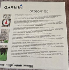 Garmin Oregon 450 handheld GPS in very clean condition and tested…