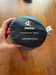 Deuter Dreamlite Large 500L 700g 220cms X 80 X 50 Temp Limit +10 Celsius
