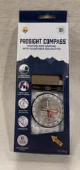 NIB Sun Company ProSight Compass – Sighting Map Compass w/Adjustable Declination