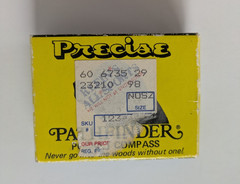 Precise Pathfinder Pocket Compass Made in Japan Boxed Suffern NY Hiking Gear