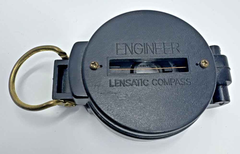 Vintage Engineer Lensatic Military Compass 12BX