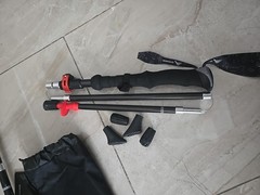 Collapsible Trekking Hiking Poles- 2 Pack Folding Aluminum Walking Sticks