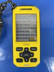 Lowrance Endura Out & Back Waterproof Hiking GPS With USB Computer Cable