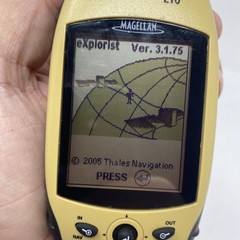 Magellan eXplorist 210 Water Resistant Hiking Camping Fishing Hunting GPS