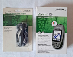 BRAND NEW Magellan eXplorist 500 Handheld GPS Complete – Hiking Boat Auto Truck
