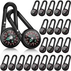Mini Magnetic Compass Keychain – Pocket Survival Tool for Hiking, Camping & Back