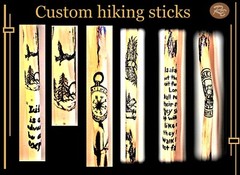 Custom Hiking stick, unique, personalized hiking sticks, hand created 