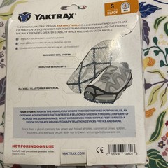 Yaktrax Walk Ice Snow Traction Size Small Womens 6.5-10 /Mens 5-8.5 New Open Box