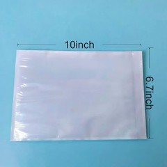 200PCS 6.7″ x 10″ Clear Packing List Envelopes, Self 6.7x 10inch-200pcs
