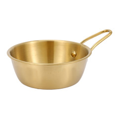 Stainless Steel Rice Wine Serving Bowl Snow Cup Lightweight 18x13x4.5cm