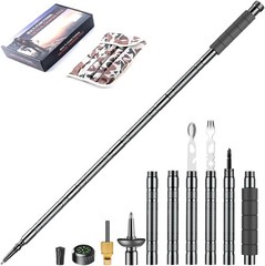 Trekking Pole Tactical Walking Stick, Multifunctional Lightweight Aircraft