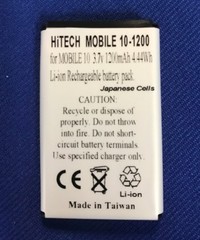 10 batteries(Japan Li 1.2Ah)For Garmin GPS Mobil 10 Scanner/Printer#010-10840-0