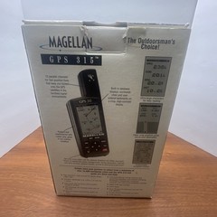 Magellan GPS 315 Handheld 12-Channel GPS Navigator Boating Fishing Geocashing