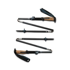 BLACK DIAMOND Trail Vista FLZ Trekking Poles – Midnight Blue – 135
