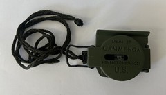 Genuine Cammenga Phosphorescent Military Compass, Made in USA Mode 27