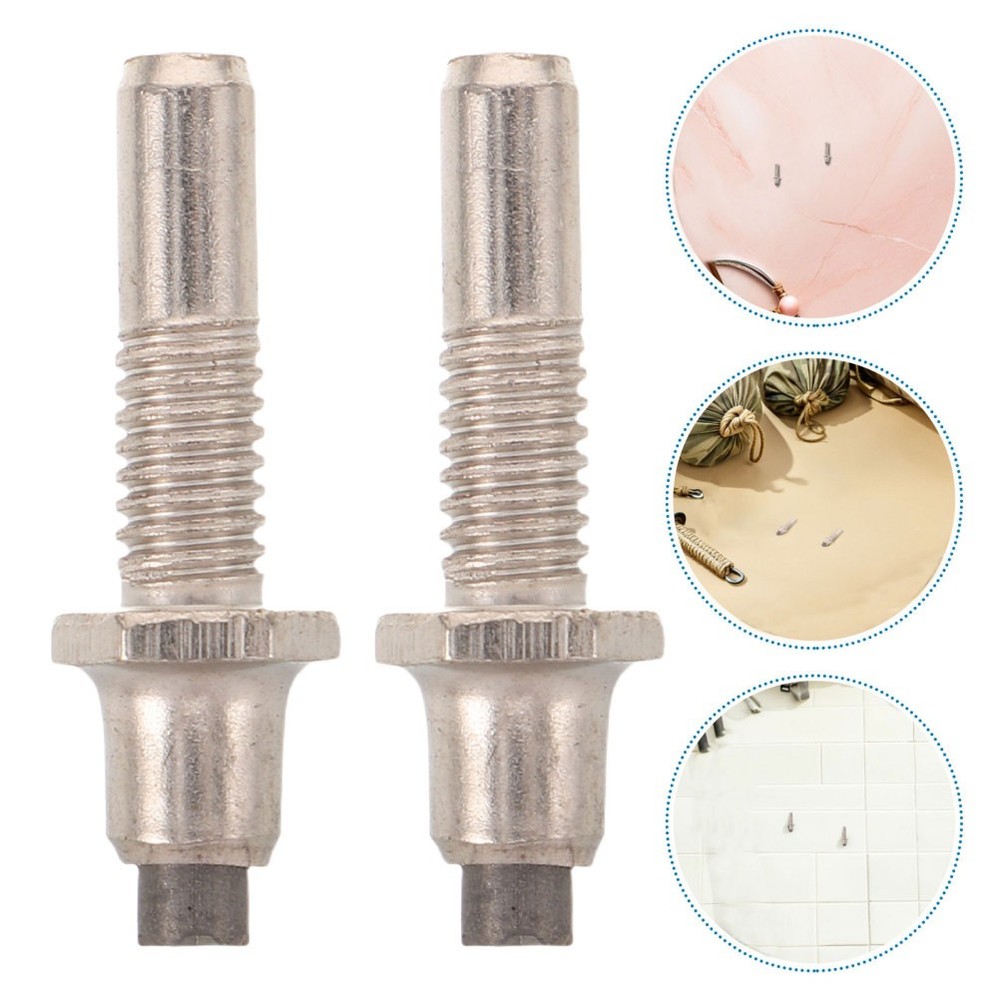 12 Pcs Metal Walking Cane Tips Replacement Part for Hiking Sticks