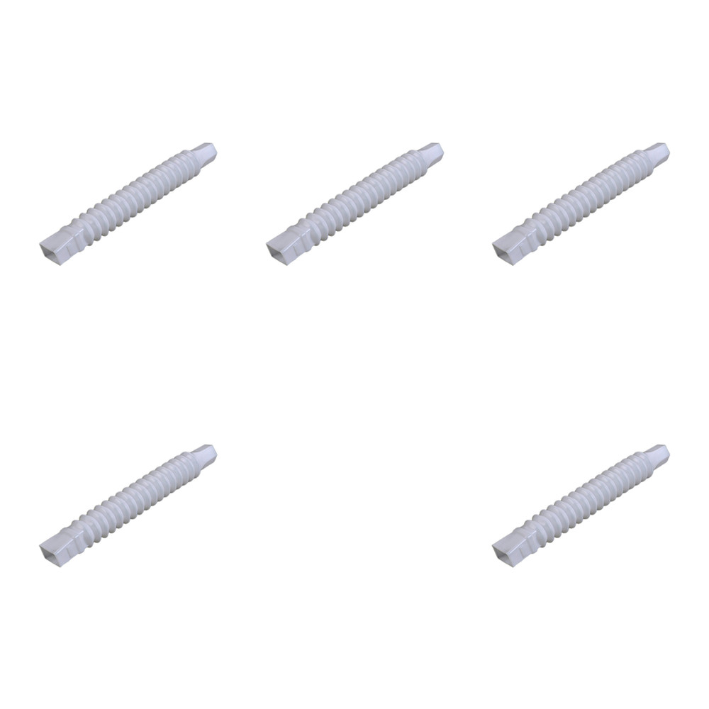5pcs PE Collapsible Hose for Camping Water Bucket Extension with 1.4cm Outlet