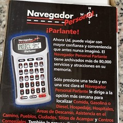 Ultradata 770 Navegador, Personal Parlante Spanish Letters