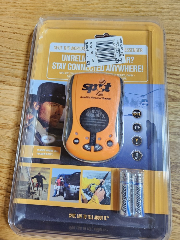 Spot Satellite GPS Messenger | Handheld Portable SOS Help Track Check In