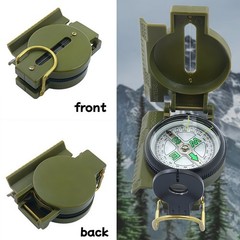 DC45-2C Magnetic Compass Lensatic Versatile Metal Military Camping Compass