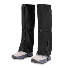 Hiking Gaiters Fleece-lined Gaiters 1mm Hypalon Material Windproof Outer Fabric