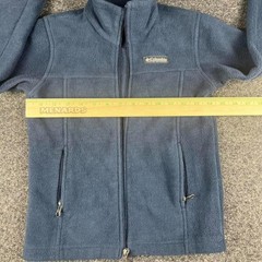 Columbia Youth XS Fleece Jacket — Cozy Classic in Deep Blue
