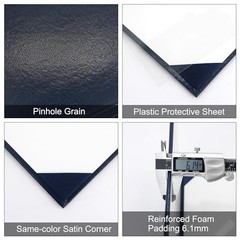 Diploma Cover 8.5×11 Graduation Certificate Document Holder Letter Size Navy