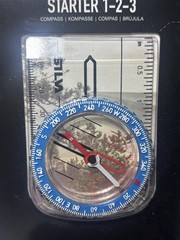 🧭 Silva Starter 1-2-3 Baseplate Navigation Compass — Brand New In Pack!🧭