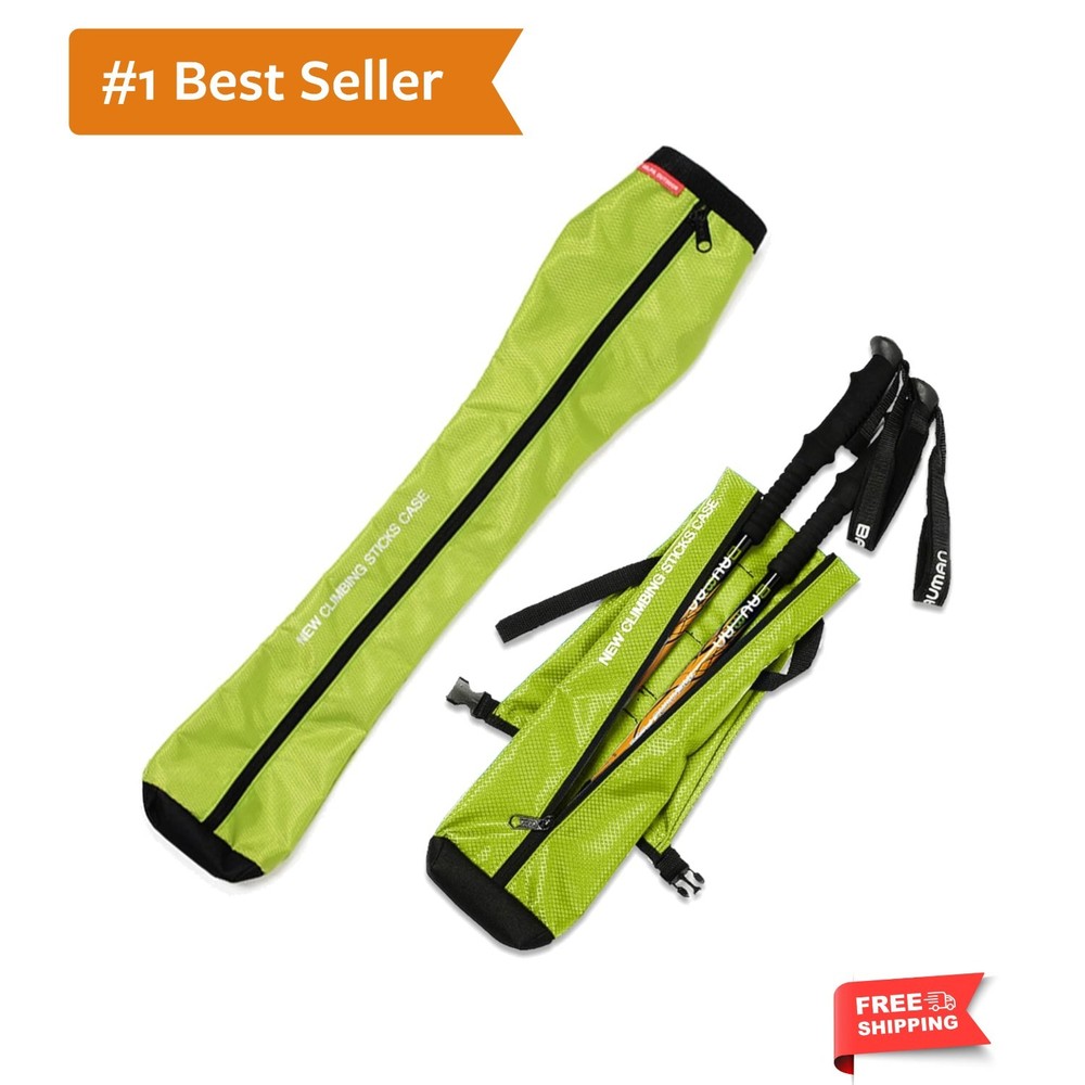 Portable Trekking Pole Carrying Bag Storage Bag Pouch with Zipper for Walking…