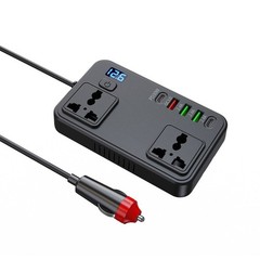 150W Auto Inverter 12V 24V DC to 110V 220V AC Output Digital Display USB