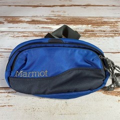 Marmot Blue Multi-Pocket Hiking Waist Pack Used