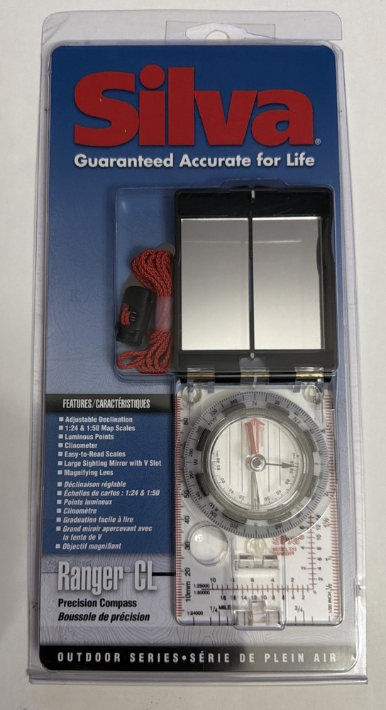 NEW in Package Silva Ranger CL Precision Compass Model 515 – Luminous Points