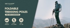 Walking Sticks Collapsible Hiking Poles,Lightweight Trekking Poles Made of
