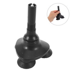 1 Set Durable 3 Prong Walking Cane Replacement Tips Non Slip Rubber Base