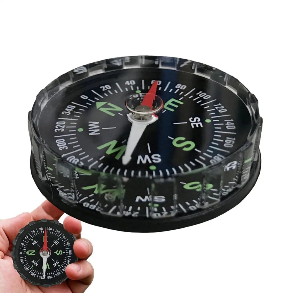 45mm Compass Pocket Outdoor Camping Hiking Guider Compass Survival Navigation