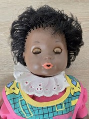 Schildkröt Doll 30 cm Sleeping Eyes Drinking and Wet Function Vintage