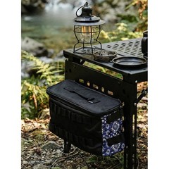 Hanging Camping Organizer with Detachable Carry Bag 36 12 17cm Oxford Fabric