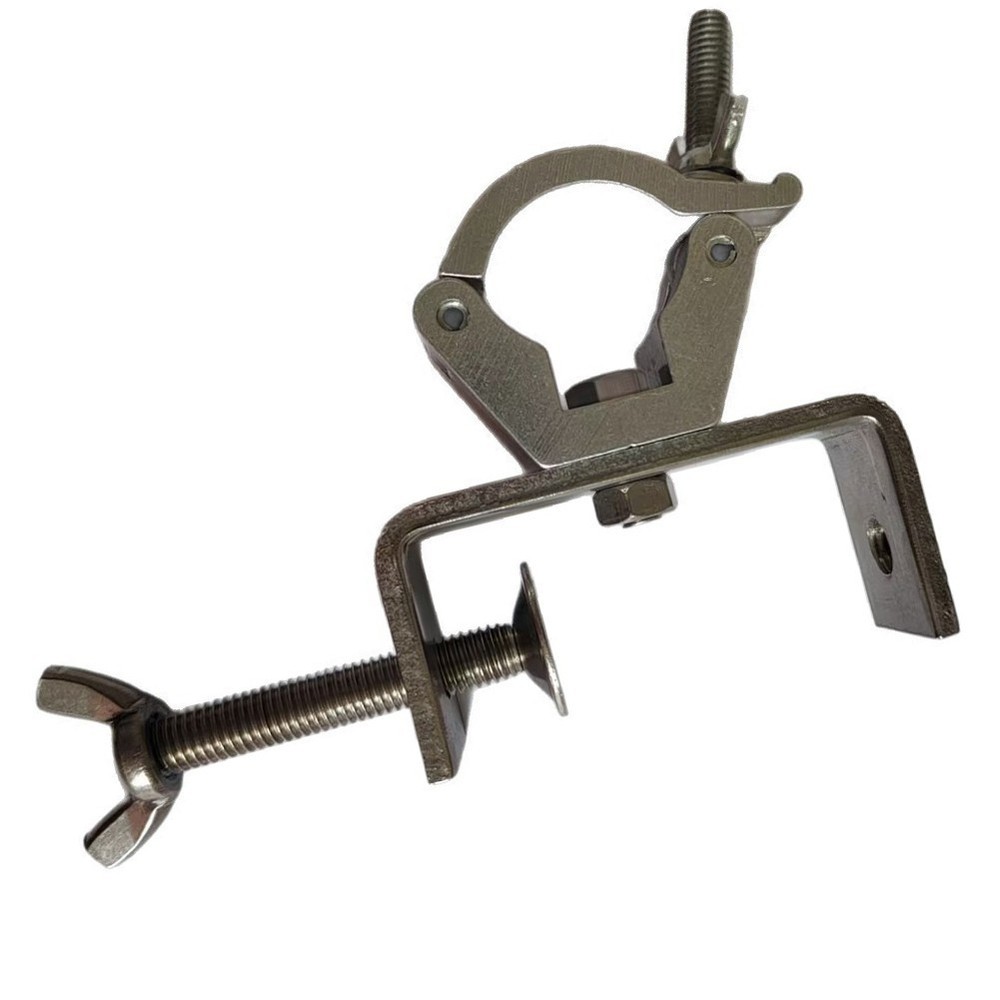 RV Side Tent Fixing Clamp Roof Rack Bracket Compatible with 25 to 30mm Poles