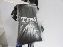Trail Buddy Ultra Strong Aluminum Cork Trekking Poles BLUE Lightweight New + Bag