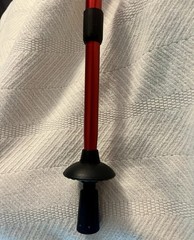 TAI 4I WALKING STICK FOR￼HIKING, SNOW AND MUD NEW-RED