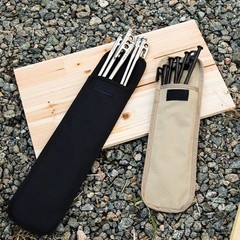 Outdoor Envelope Style Peg Bag for Camping Tents 900D Oxford Cloth Lightweight