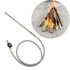 Stainless Steel Hose Fire Starter with Purple Copper Pipe for Outdoor Use