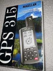 Magellan Marine/Outdoor Handheld NAV GPS 315/320 EUC In Box With Manual TESTED