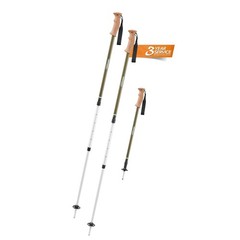 Komperdell Hiking Poles Green Rambler Cork, NEW with invoice
